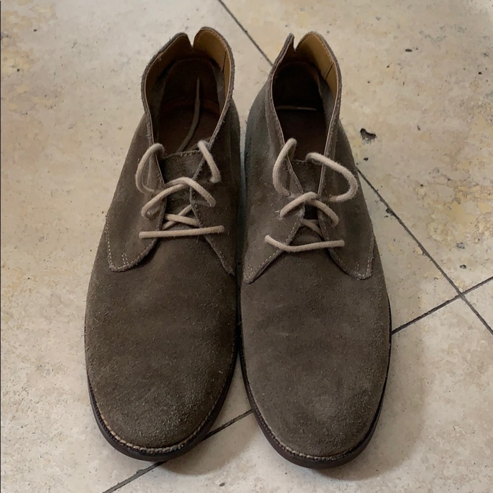 Cole Haan Chukka Boots Dark Taupe